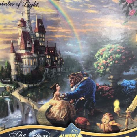 Thomas Kinkade The Disney Dream Collection Beauty Ubuy India