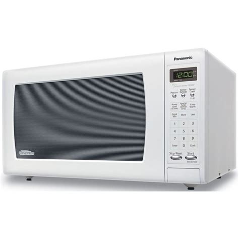 Panasonic 16 Cu Ft 1250 Watt Countertop Microwave White In The