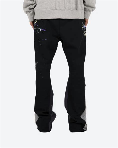 Mnml Men Contrast Bootcut Sweatpants D2ichi Official Store For Premium Clothing Outfitters