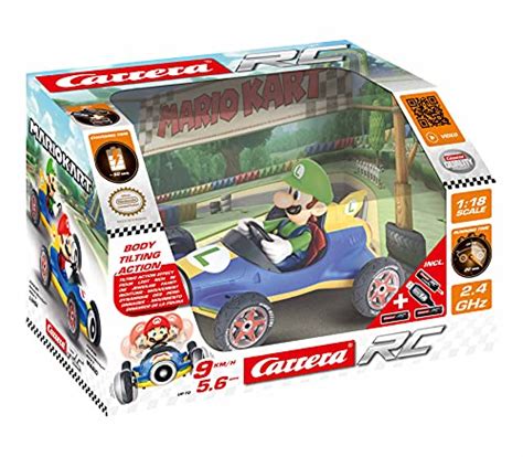 Carrera Rc Official Licensed Mario Kart Mach Luigi Scale