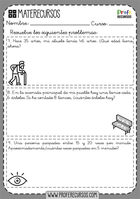 Problemas De MatemÁticas Para Niños De 3º De Primaria