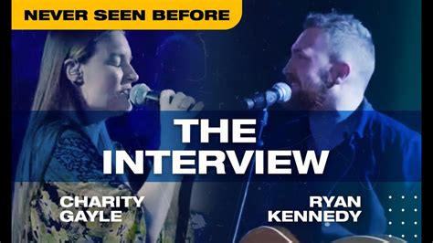 Charity Gayle And Ryan Kennedy First Interview Together Youtube