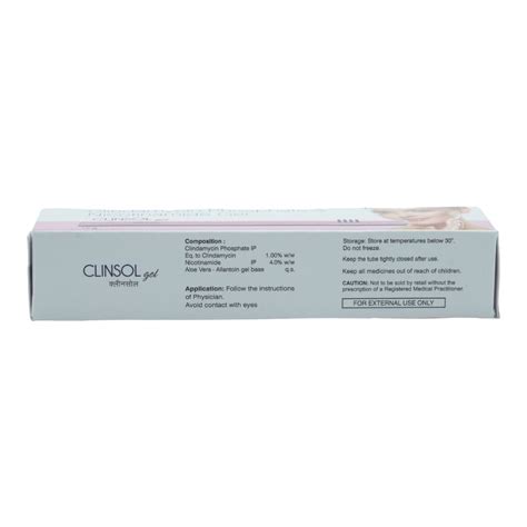 Clinsol Gel Gm Price Uses Side Effects Composition Apollo Pharmacy