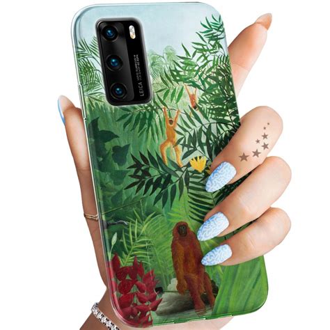 Etui Do Huawei P Wzory Henri Rousseau Pejza Malarz Obudowa Pokrowiec