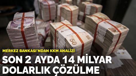 Merkez Bankası ndan KKM analizi Son 2 ayda 14 milyar dolarlık çözülme