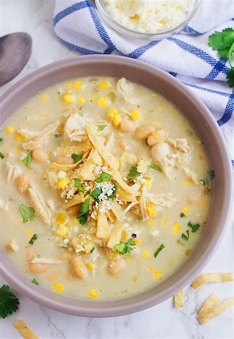 Slow Cooker Salsa Verde Chicken Soup Life In The Lofthouse