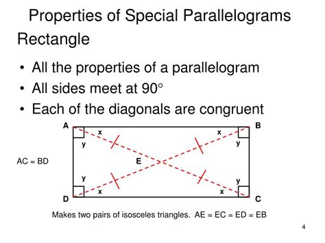 Ppt Section 9 Rhombuses Rectangles And Squares Powerpoint