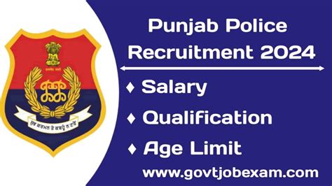 Punjab Police Constable Recruitment 2024 Apply Online For 1746 Post