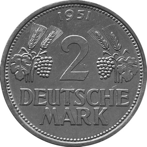 J Deutschland Deutsche Mark D Trauben Und Hren