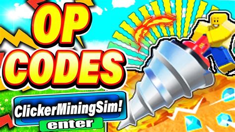 All New Secret Codes In Roblox Clicker Mining Simulator New Codes In Clicker Mining Simulator