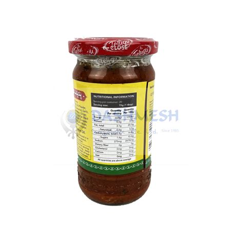 Telugu Mixed Vegetable Pickle 300g Dashmesh Singapore Indian Food