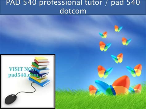 Ppt Pad Professional Tutor Pad Dotcom Powerpoint