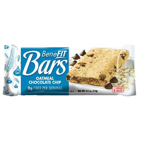 J And J Snack Banana Chocolate Chunk Readi Bake Benefit Breakfast Bar