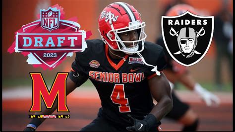 2023 NFL Draft Las Vegas Raiders Select Maryland DB Jakorian Bennett In