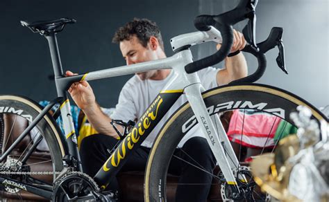 Mark Cavendish Receives Special Commemorative Bike At Tour De France