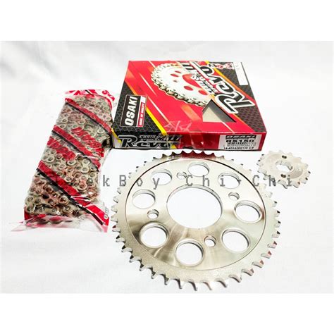 RS 150 CB150R CBR150R SUPRA GTR 150 Osaki Revo CHROME Chain And