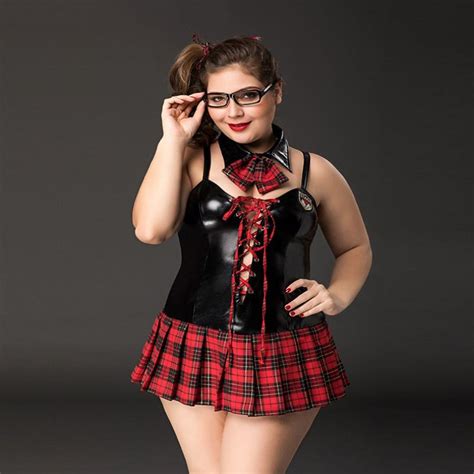Mulheres Sexy Hot Lingerie Traje PU Terno Plus Size Látex Uniforme Menina Da Escola Trajes