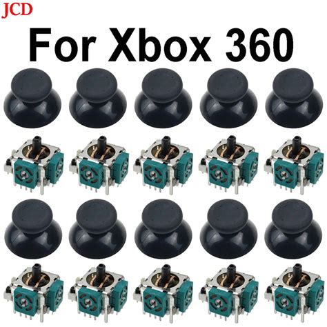 JCD 10 Juegos Para Mando De Juego Xbox 360 Palanca Anal Gica 3D Sensor De Joystick