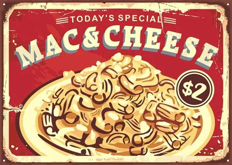 Mac and cheese Vector Art Stock Images | Depositphotos