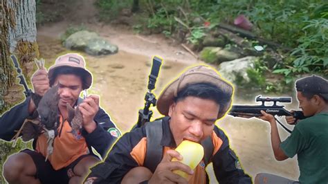 Mencari Makanan Di Hutan Dan Berburu Burung Ruak Ruak Lalu Memasaknya