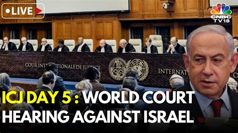 Icj Day 5 Live Top Un Court Hearing On Israels Occupation Of