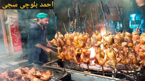 Unbeatable Chicken Sajji In Faisalabadstreet Food Faisalabad 🥝🥑💐💐