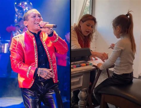 Edwin Luna las adorables clases de canto de su hija heredó su