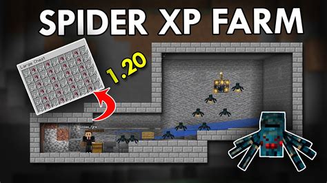 Minecraft Spider Spawner Xp Farm Maximize Your Xp Gain Youtube