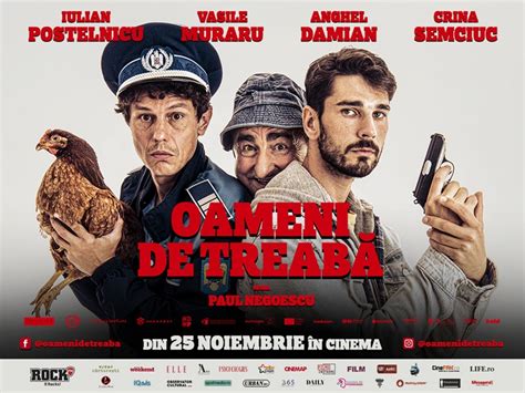 Film românesc Oameni de treabă o comedie neagră din 25 noiembrie în