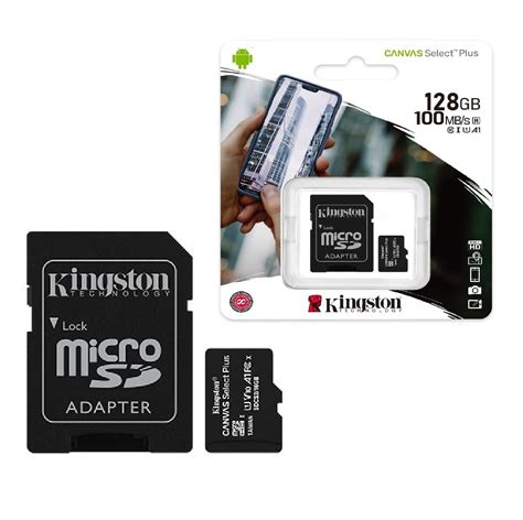 Memoria Micro SD Kingston Select Plus 128GB Clase 10 Hardware