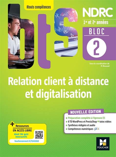 Bloc Relation Client Distance Et Digitalisation Bts Ndrc Re