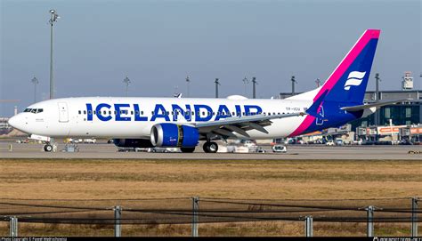 Tf Icu Icelandair Boeing 737 8 Max Photo By Paweł Wędrychowicz Id