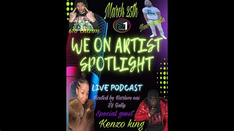 We On Artist Spotlight W Kenzo King Weonartistspotlight