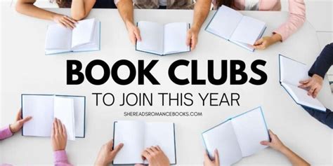 The Best Book Clubs To Join In 2024 She Reads Romance Books