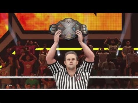 Wwe K Nxt Championship Match Carmelo Hayes Vs Baron Corbin Youtube