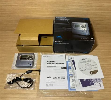 RARE SONY HI MD MZ NH600 Walkman Atra3plus Mini Disco Player MD