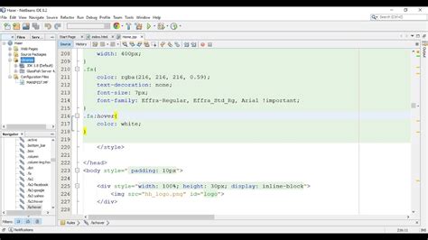 Tutorial Convert Html Pages To Jsp Netbeans Youtube