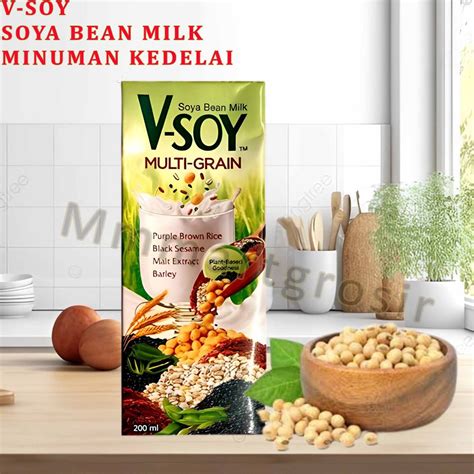 Jual V Soy Minuman Soya Bean Milk Minuman Kedelai Multi Grain