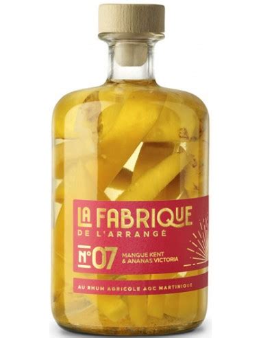 Rhum La Fabrique de l Arrangé N7 Mangue Kent et Ananas Victoria