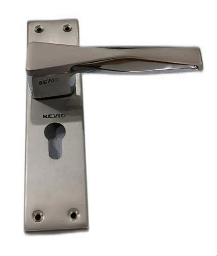 Zinc Mortise Door Lock Setrevio Brand Zn 333 Silver Matt Chrome Size 8inch Length At Best