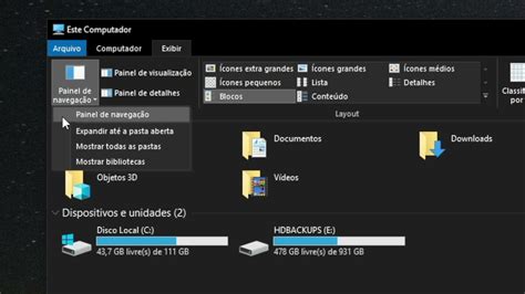 Painel Lateral Do Explorar De Arquivos Sumiu Veja Como Resolver Youtube