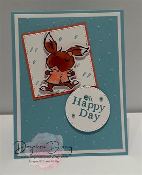 Playing In The Rain Dayanna Donng Stampin Up Demonstrator