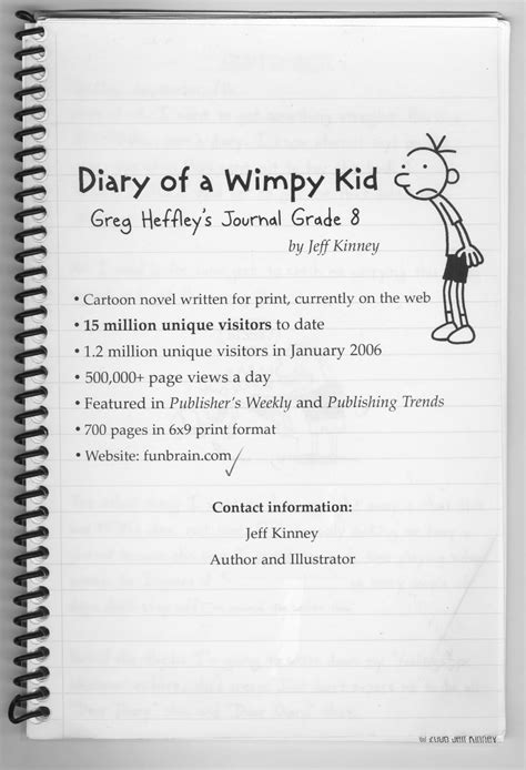 Mishaps and Adventures: A Look Back on Diary of a Wimpy Kid the Book ...