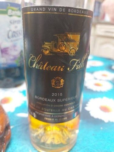 Château Filh Bordeaux Supérieur Vivino US