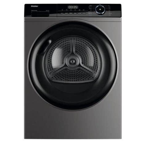 Haier HD90 A2939S UK 9kg Heat Pump Tumble Dryer Graphite