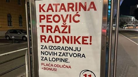 Nesvakida Nji Plakat U Hrvatskoj Katarina Peovi Tra I Radnike Za