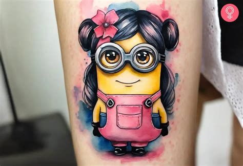8 Playful Minion Tattoo Designs To Brighten Your Day