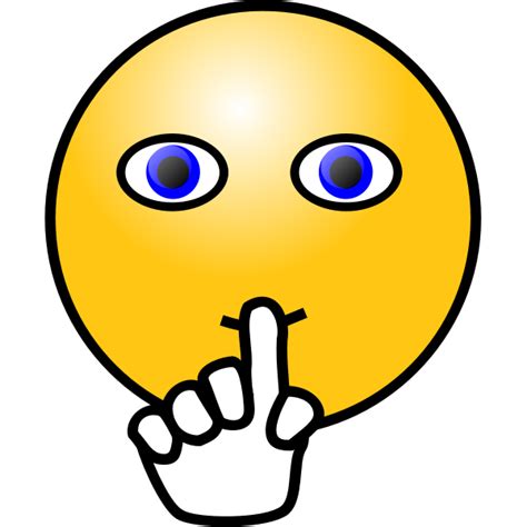 Quiet Symbol Free Svg