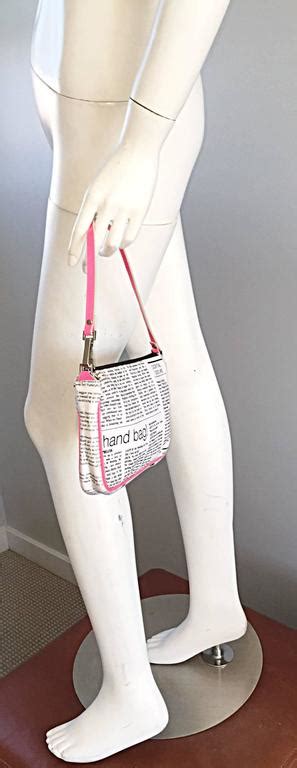 Rare John Galliano Sex And The City Newspaper Newsprint Purse Bag At Stdibs Christian