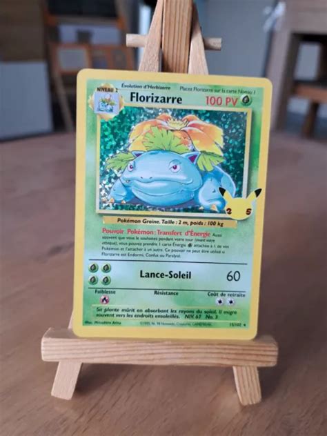 Carte Pokemon Florizarre Holo Ans Celebrations Set De Base Fr